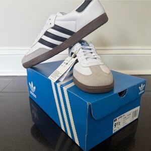 ✨ BRAND NEW Adidas Samba OG trainers in white and black